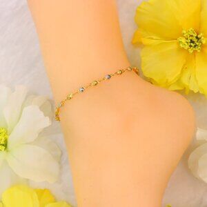 Minimalist Anklet, Sleek & Modern Design, Women’s Fashion, YC110386-A
